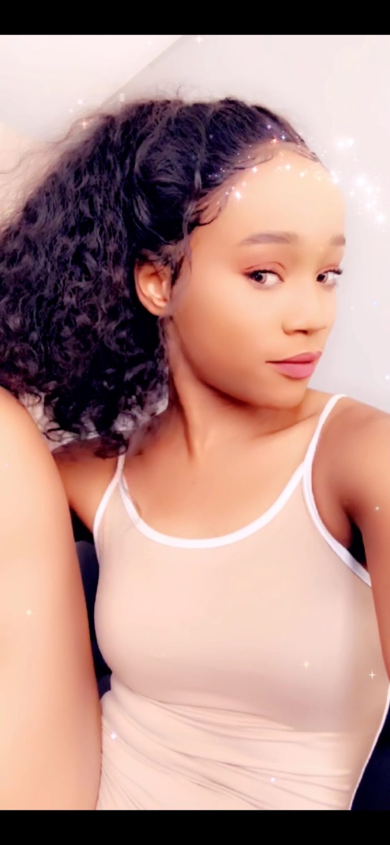 Virgin Human Hair 13x4 Kinky Curly Lace Front Wigs photo review