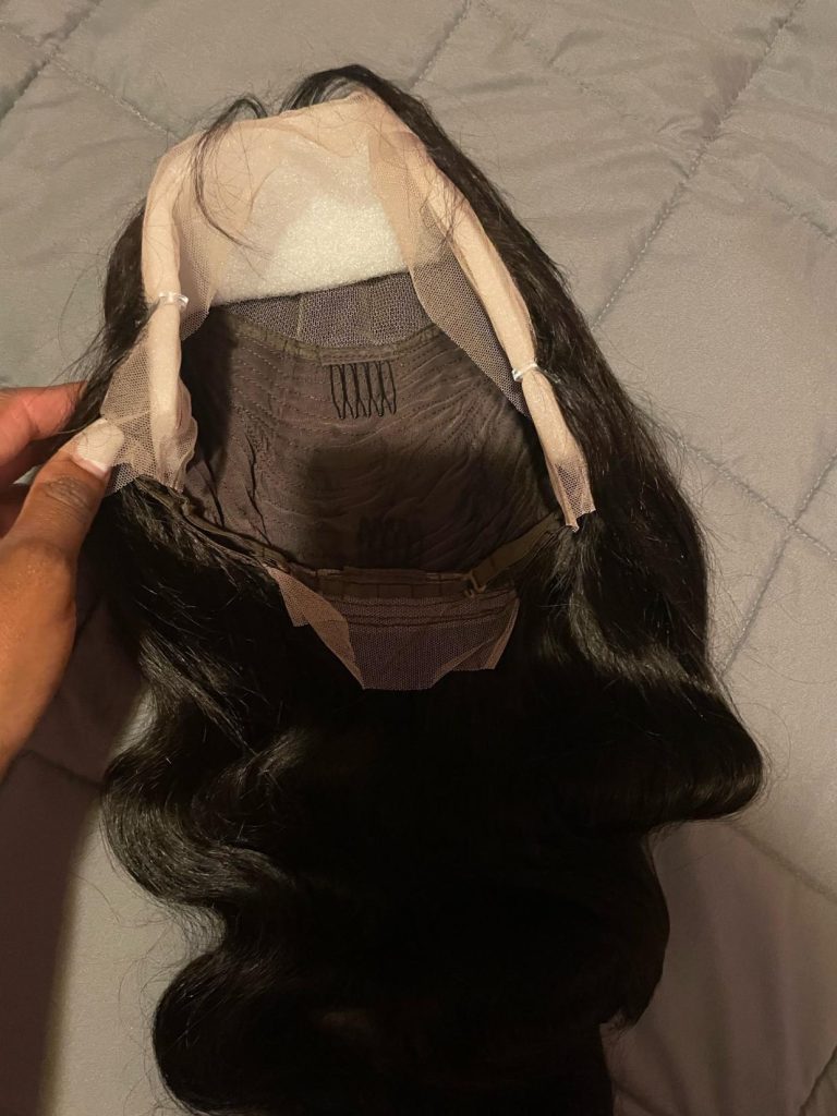 Virgin Human Hair Body Wave 13x4 13x6 Transparent Lace Front Wigs photo review