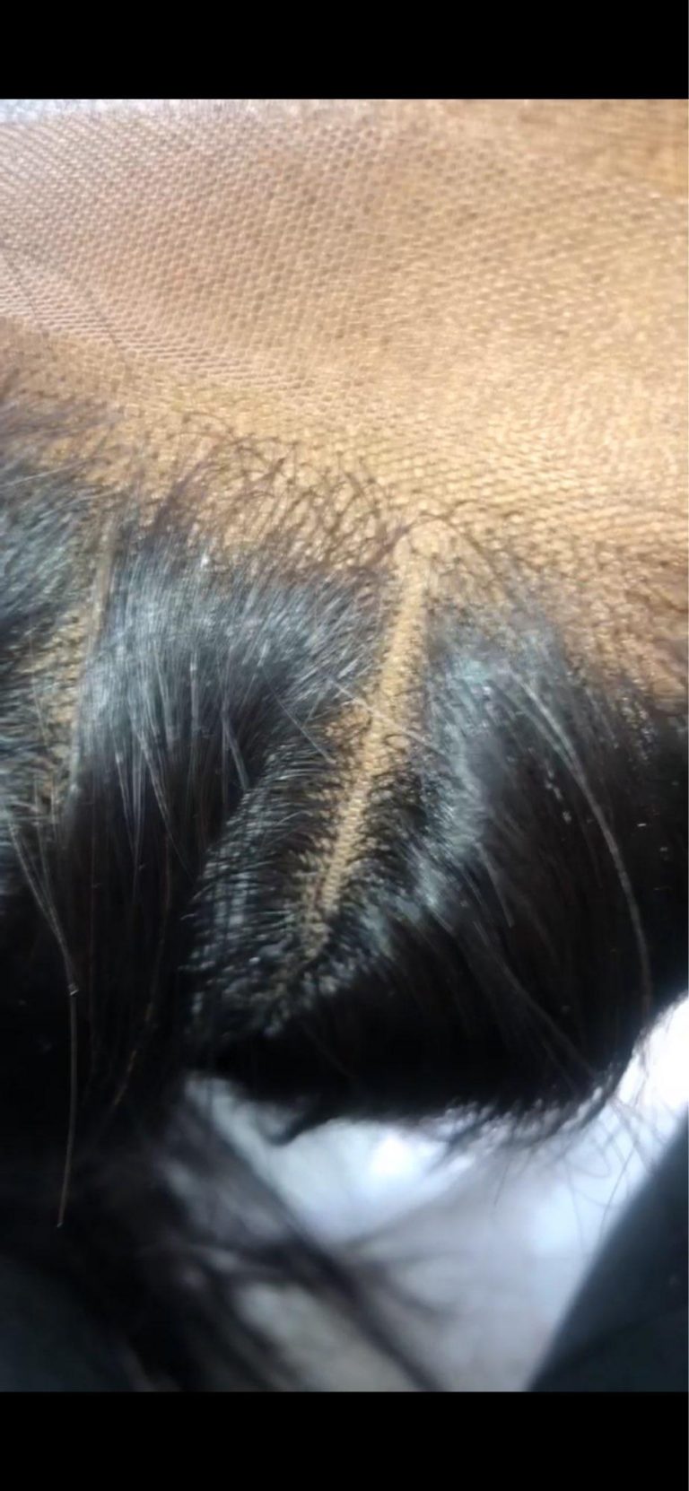 Virgin Hair Natural Straight 4X4 5x5 6x6 7x7 HD Lace Closure photo review