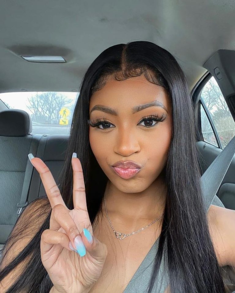 Virgin Human Hair Straight 13x4 13x6 Transparent Lace Front Wigs photo review