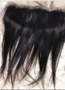 Virgin Human Hair Straight 13x4 13x6 Transparent Lace Frontal photo review