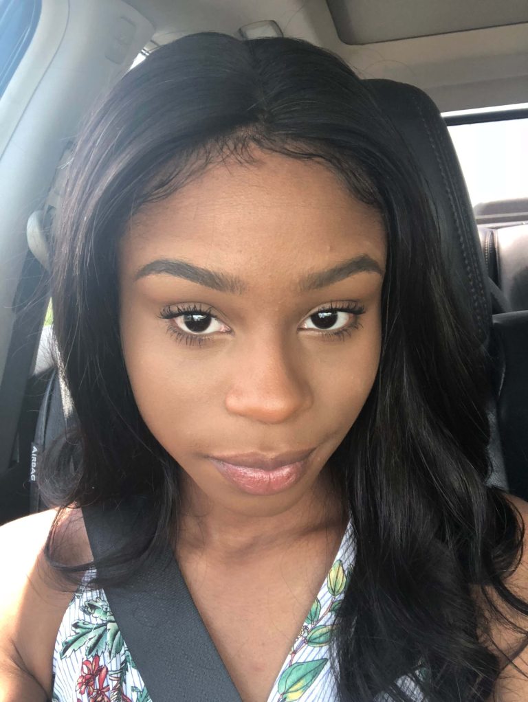 Virgin Human Hair 13x4 Straight Lace Front Wigs 180% Density photo review