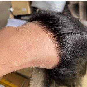 Virgin Human Hair Straight 13x4 13x6 HD Lace Frontal photo review