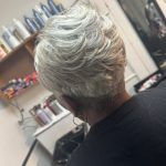 Silver Grey Virgin Hair Body Wave 13X4 Lace Frontal photo review