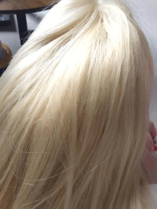 13x4 613 Blonde Color Straight BOB Lace Front Wig photo review